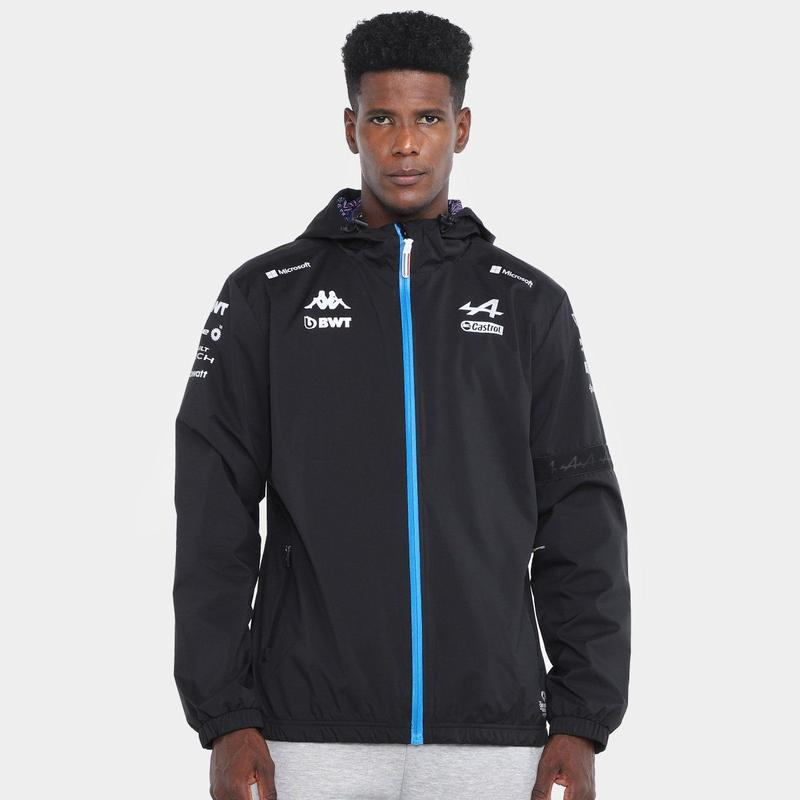 Jaqueta Corta Vento Kappa Arafi Mib Alpine F1 Masculina - Jaqueta